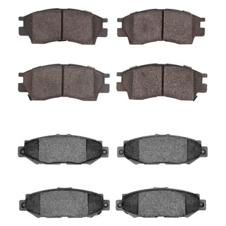 R1 Concepts® - Ceramic Front and Rear Brake Pad Set