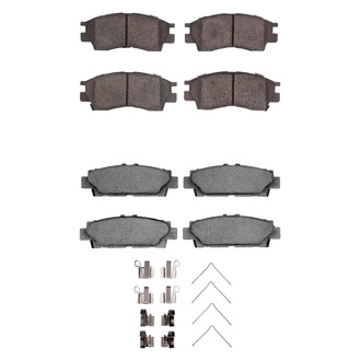 R1 Concepts® - Ceramic Front and Rear Brake Pad Set