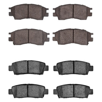 R1 Concepts® - Ceramic Front and Rear Brake Pad Set