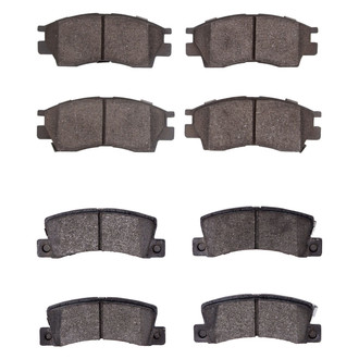 R1 Concepts® - Ceramic Front and Rear Brake Pad Set