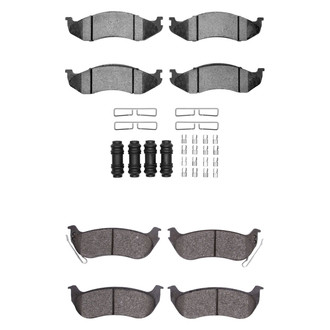R1 Concepts® - Ceramic Front and Rear Brake Pad Set