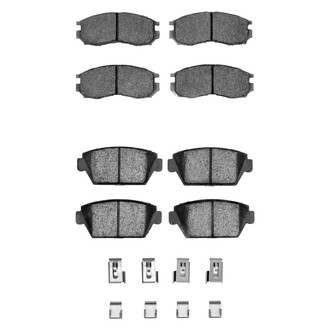 R1 Concepts® - Ceramic Front and Rear Brake Pad Set