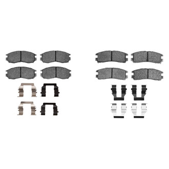 R1 Concepts® - Ceramic Front and Rear Brake Pad Set