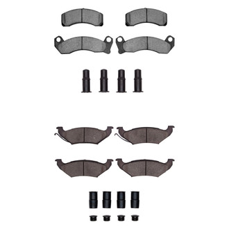 R1 Concepts® - Ceramic Front and Rear Brake Pad Set