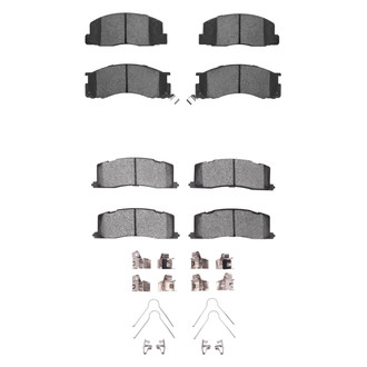 R1 Concepts® - Ceramic Front and Rear Brake Pad Set