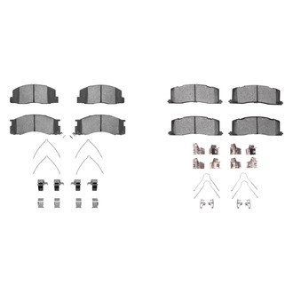 R1 Concepts® - Ceramic Front and Rear Brake Pad Set