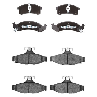 R1 Concepts® - Ceramic Front and Rear Brake Pad Set
