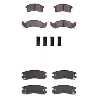 R1 Concepts® - Ceramic Front and Rear Brake Pad Set