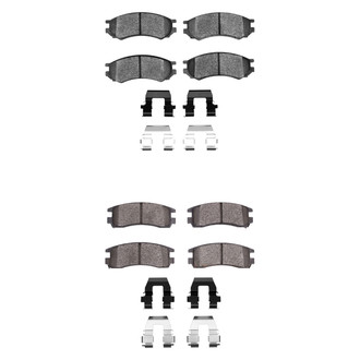 R1 Concepts® - Ceramic Front and Rear Brake Pad Set