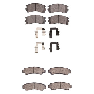 R1 Concepts® - Ceramic Front and Rear Brake Pad Set
