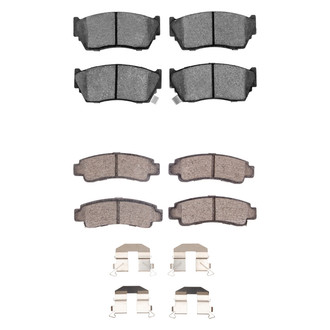 R1 Concepts® - Ceramic Front and Rear Brake Pad Set