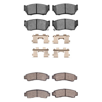 R1 Concepts® - Ceramic Front and Rear Brake Pad Set