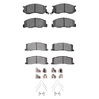 R1 Concepts® - Ceramic Front and Rear Brake Pad Set