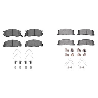 R1 Concepts® - Ceramic Front and Rear Brake Pad Set