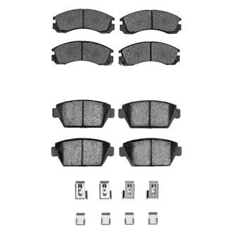 R1 Concepts® - Ceramic Front and Rear Brake Pad Set