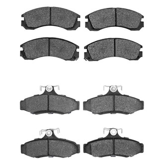 R1 Concepts® - Ceramic Front and Rear Brake Pad Set