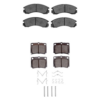 R1 Concepts® - Ceramic Front and Rear Brake Pad Set