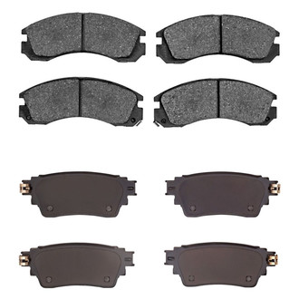 R1 Concepts® - Ceramic Front and Rear Brake Pad Set