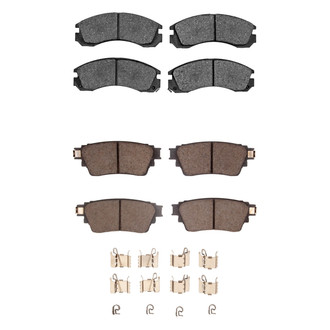 R1 Concepts® - Ceramic Front and Rear Brake Pad Set