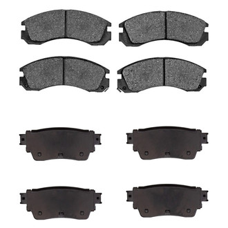 R1 Concepts® - Ceramic Front and Rear Brake Pad Set