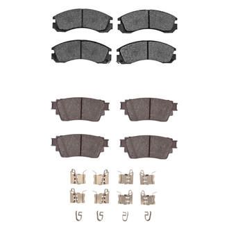 R1 Concepts® - Ceramic Front and Rear Brake Pad Set