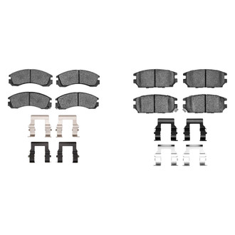 R1 Concepts® - Ceramic Front and Rear Brake Pad Set