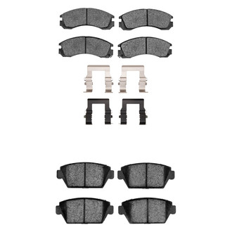 R1 Concepts® - Ceramic Front and Rear Brake Pad Set
