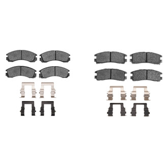 R1 Concepts® - Ceramic Front and Rear Brake Pad Set