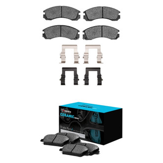R1 Concepts® - Ceramic Front and Rear Brake Pad Set