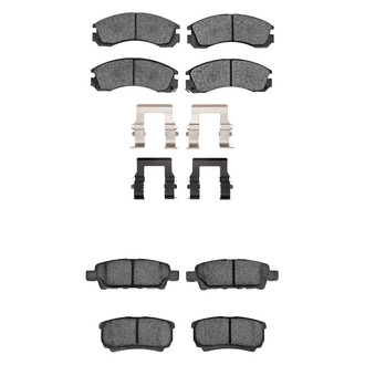 R1 Concepts® - Ceramic Front and Rear Brake Pad Set