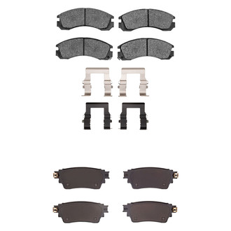 R1 Concepts® - Ceramic Front and Rear Brake Pad Set