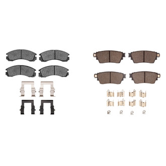 R1 Concepts® - Ceramic Front and Rear Brake Pad Set