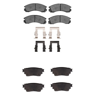 R1 Concepts® - Ceramic Front and Rear Brake Pad Set