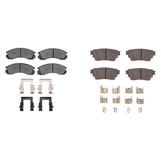 R1 Concepts® - Ceramic Front and Rear Brake Pad Set