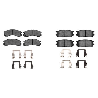 R1 Concepts® - Ceramic Front and Rear Brake Pad Set
