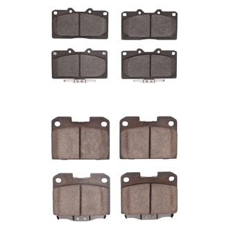 R1 Concepts® - Ceramic Front and Rear Brake Pad Set