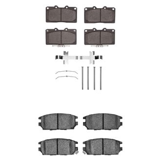 R1 Concepts® - Ceramic Front and Rear Brake Pad Set