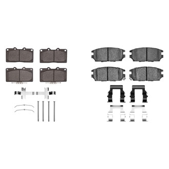 R1 Concepts® - Ceramic Front and Rear Brake Pad Set