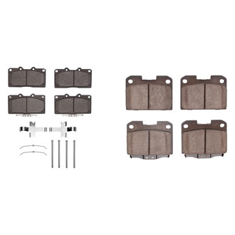 R1 Concepts® - Ceramic Front and Rear Brake Pad Set