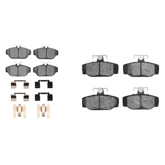 R1 Concepts® - Ceramic Front and Rear Brake Pad Set