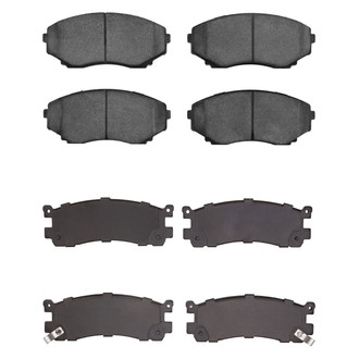 R1 Concepts® - Ceramic Front and Rear Brake Pad Set