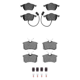 R1 Concepts® - Ceramic Front and Rear Brake Pad Set