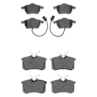 R1 Concepts® - Ceramic Front and Rear Brake Pad Set