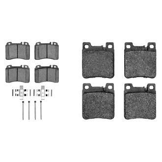 R1 Concepts® - Ceramic Front and Rear Brake Pad Set