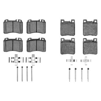 R1 Concepts® - Ceramic Front and Rear Brake Pad Set