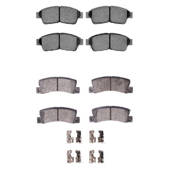 R1 Concepts® - Ceramic Front and Rear Brake Pad Set