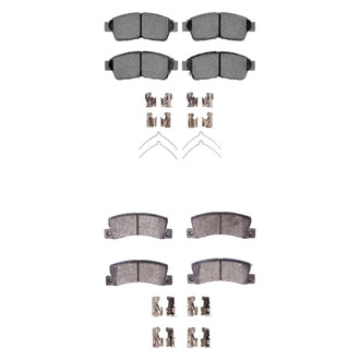 R1 Concepts® - Ceramic Front and Rear Brake Pad Set