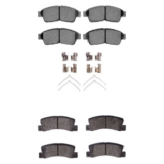 R1 Concepts® - Ceramic Front and Rear Brake Pad Set