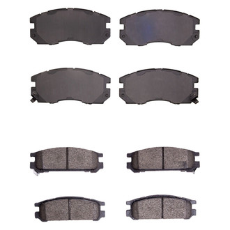 R1 Concepts® - Ceramic Front and Rear Brake Pad Set