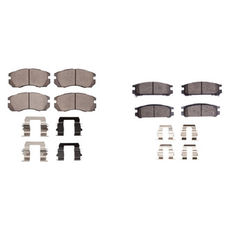 R1 Concepts® - Ceramic Front and Rear Brake Pad Set